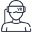 VR (Virtual Reality) Icon